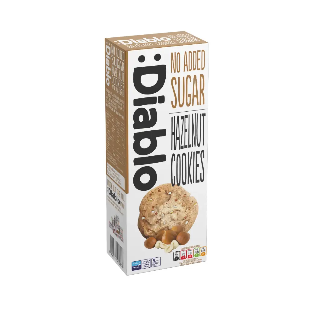Diablo Hazelnut cookies 135g