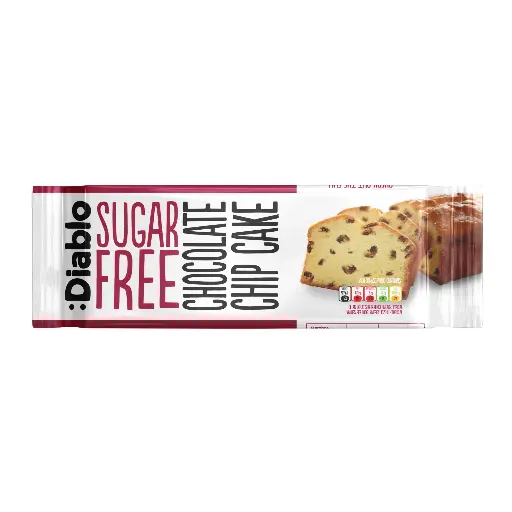 [490426] Diablo SF Chocolate Chip Cake 200g